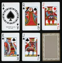 Tiffany & co. New York  Collectible Non-standard playing cards courts