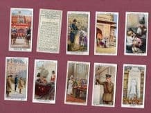 Tobacco card cigarette cards British royalty, King George V 1935 set