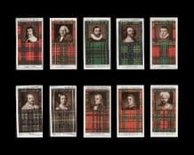 Tobacco cards Cigarette cards Clan Tartans 1927