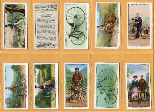 john player cigarette cards cycling Tobacco cards Cigarette cards Cycling 1939 set john player cigarette cards cycling Tobacco cards Cigarette cards Cycling 1939 set