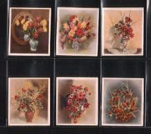 Tobacco cards Cigarette cards Flower Studies