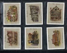 Tobacco cards cigarette cards  Old Inns / pubs 1936 set