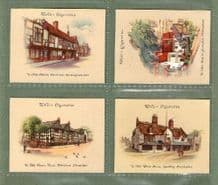 Tobacco cards cigarette cards Old Inns / pubs 1939 set