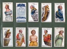 Tobacco cards Cigarette cards set Ship's Figureheads 1912