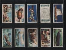Tobacco cards cigarette cards set Whaling 1927