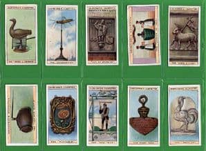 Tobacco cards set  Cigarette cards Curious Signs 1925