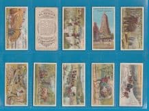 Tobacco cigarette cards British Empire,Ceylon,Australia,India,Re