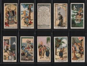 Tobacco cigarette cards Eastern Proverbs 1931