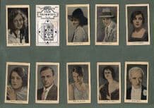 Tobacco cigarette cards Film Favourites 1928 , Buster Keaton,