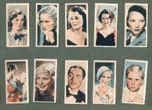 Tobacco Cigarette cards Film Stars 1934, Greta Garbo .Dietrich