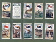 Tobacco cigarette cards Flags of the Empire 1929 set