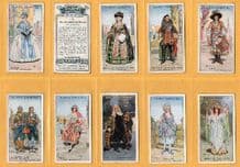 Tobacco cigarette cards Gilbert & Sullivan 1925 Opera set