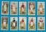 Tobacco cigarette cards Horse racing, Jockeys 1930 set