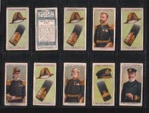 Tobacco Cigarette cards Naval Dress & Badges 1909