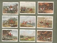 Tobacco cigarette cards Old Hunting Prints 1938 set of 25