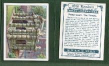 Tobacco cigarette cards Old London 1929 set