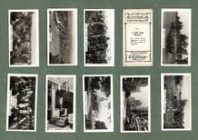Tobacco cigarette cards photographic set Australia 1932