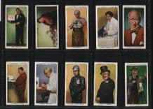 Tobacco Cigarette cards Punch & Judy, gypsy etc 1938