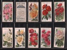 Tobacco cigarette cards Roses 1913 set of 50