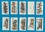 Tobacco Cigarette cards set A Model Army 1932 punch-out style