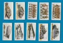 Tobacco Cigarette cards set A Model Army 1932 punch-out style