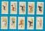 Tobacco cigarette cards set Dogs 1936