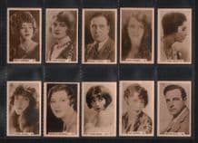 Tobacco Cigarette cards set RARE 1932 Cinema Celebrities