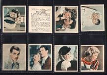 Tobacco Cigarette cards Shots from the films 1934