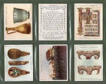 Tobacco cigarette cards Treasures of Britain 1931 set