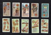 Tobacco inserts cigarette cards Boy Scouts 1912 Ogdens 3trd set  (101-150)