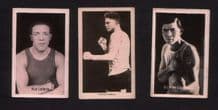 Trade cards Boxing boxers 1922 Kid Lewis, Charles Penwill etc