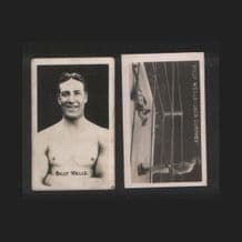 Trade Cigarette cards Boxing Boxers 1922 Billy Wells and Jack Curphey