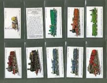 TRADE/ cigarette cards Railway Locomotive by Prescott Pickup