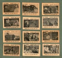 Trade / Cigarette cards set Roy Rogers bubble gum, South of Caliente 1955