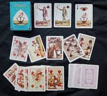 Transformation playing cards reproduction of France deck