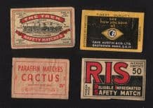 vintage Belgium match box labels Belgian matchbox #011