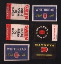 vintage Belgium match box labels Belgian matchbox #022