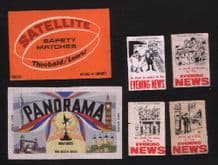 vintage Belgium match box labels Belgian matchbox #036