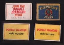 vintage Belgium match box labels Belgian matchbox #048