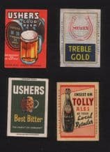 vintage Belgium match box labels Belgian matchbox #053