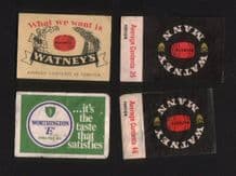 vintage Belgium match box labels Belgian matchbox #054