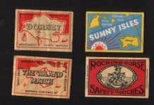 vintage Belgium match box labels Belgian matchbox #828