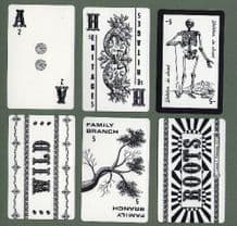 Vintage Cards game "Roots" designed by Louis Petrossi 1977