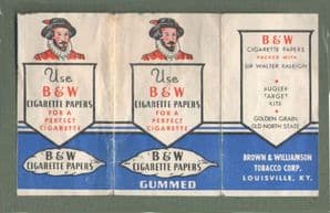 vintage cigarette rolling papers outer cover only #086