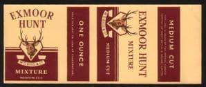 Vintage cigarette tobacco packet Label Exmoor Hunt #868