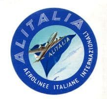 Vintage Collctable Airline luggage label AVIACO Aviación y Comercio #704