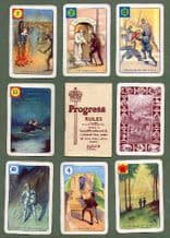Vintage Collectible Pepys cards game Progress 1940's