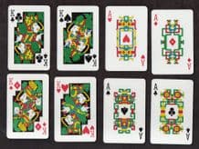 Vintage Collectible playing cards Baraja Maya by Fernando Guemes. Mayan art