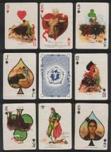 Vintage Collectible playing cards Bullfighting 1940`s