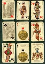 Vintage Collectible playing cards. Alt Hamburger 1975